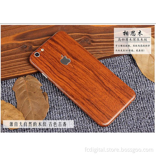 Wood grain skin Decal for iPhone 6 / 6 plus / 6s / 6s plus with competitive price